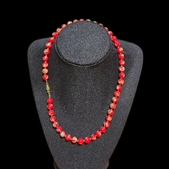 Vintage Venitian Morano Glass Necklace - Picture 4 of 7